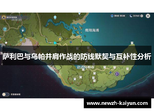 萨利巴与乌帕并肩作战的防线默契与互补性分析